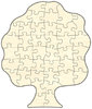 Blankopuzzle Baum, 58x68, 40 Teile