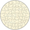 Blankopuzzle Kreis, 19x19, 60 Teile