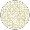 Blankopuzzle Kreis, 29x29, 124 Teile