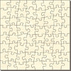 Blankopuzzle Quadrat, 58x58, 64 Teile