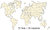 Blankopuzzle Weltkarte, 79x48, 100 Teile