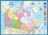 Puzzle Karte von Kanada