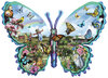 Puzzle Schmetterlings-Garten