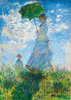 Puzzle Dame mit Schirm und Sohn - Monet