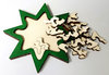 DiffiKult Holz-Puzzle Stern klein - grün