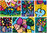Puzzle Blumen Collage - Britto