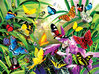 Puzzle Tropische Schmetterlinge